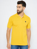 Men's Classic Mineral Yellow Polo T-Shirt