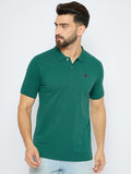 Men's Classic Galapagos Green Color Polo T-Shirt