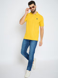 Men's Classic Mineral Yellow Polo T-Shirt