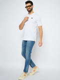 Axmann Classic White Polo T-Shirt for Men