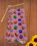 Candy Crush Printed Scarf