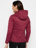 Moda Elementi Reversible Blush & Cherry Women’s Jacket