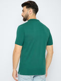 Men's Classic Galapagos Green Color Polo T-Shirt