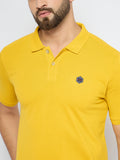 Men's Classic Mineral Yellow Polo T-Shirt