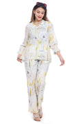 Moda Elementi Women’s Floral Cord Set