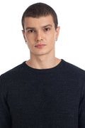 Axmann Men's Sweater - Charcoal Mix Color: Classic Versatility