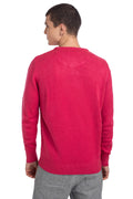 Axmann Men's Sweater - Fushia Melange Color: Classic Versatility