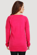 Solid Boat Neck Jumper - MODA ELEMENTI