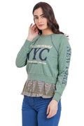 Unregular Top Sweatshirt