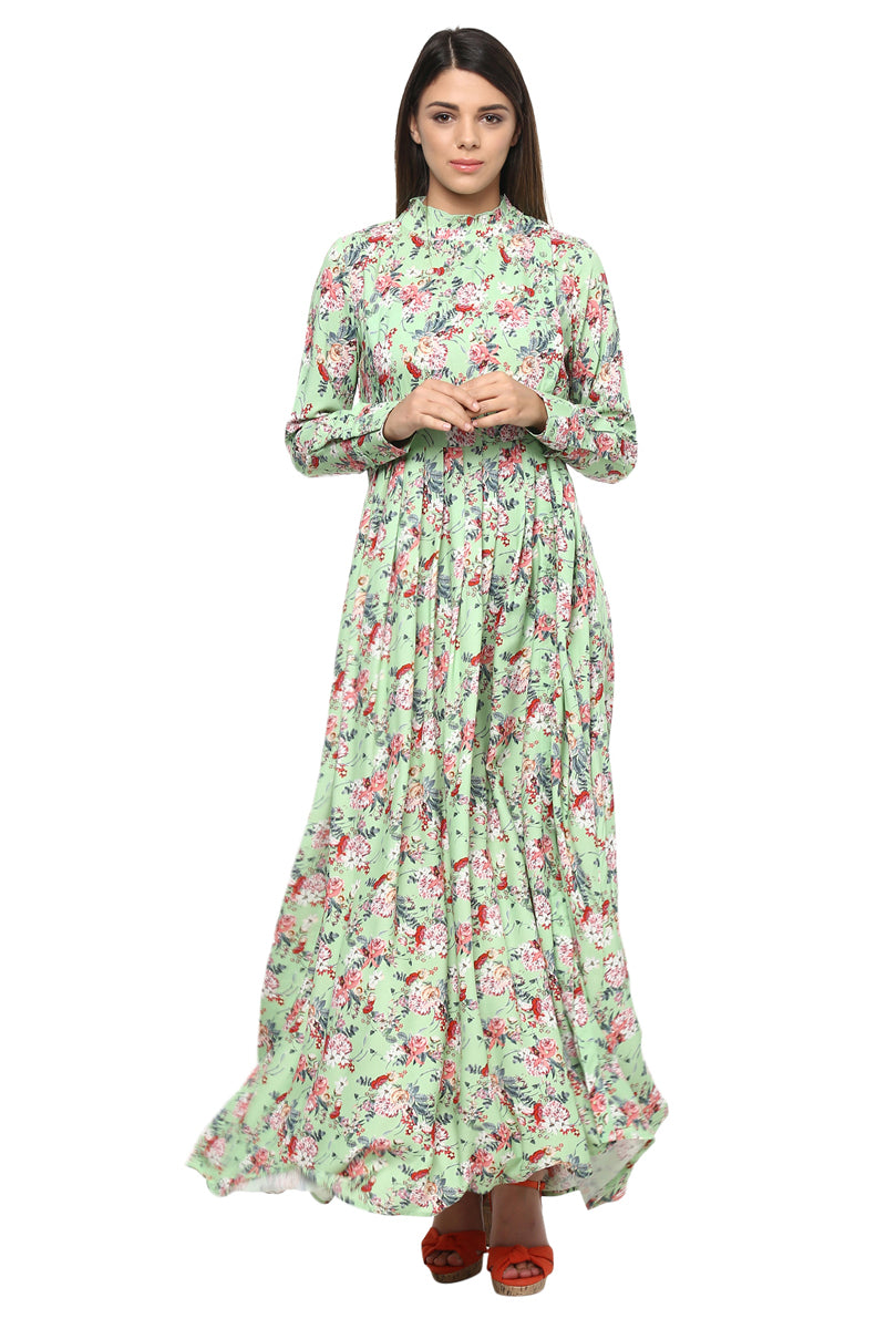 ASOS EDITION blouson sleeve floral embroidered maxi dress with open back in  light pink | ASOS